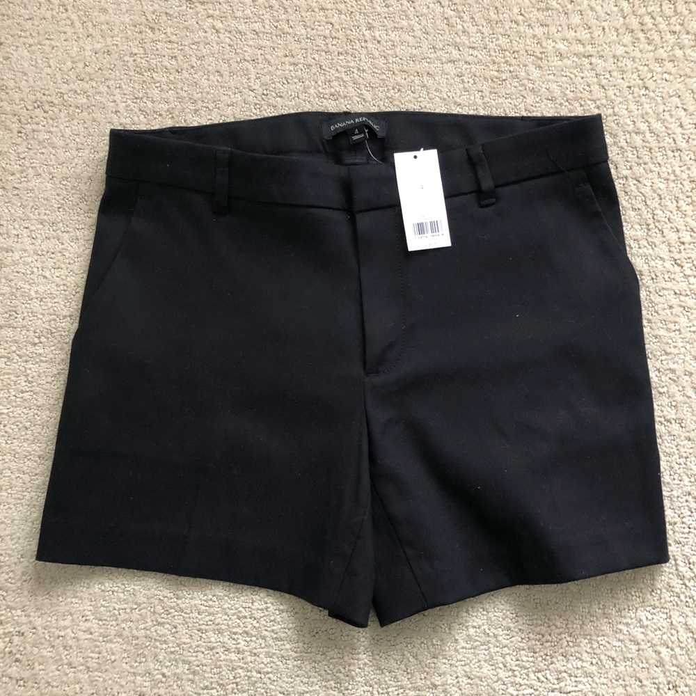 Black Dress shorts